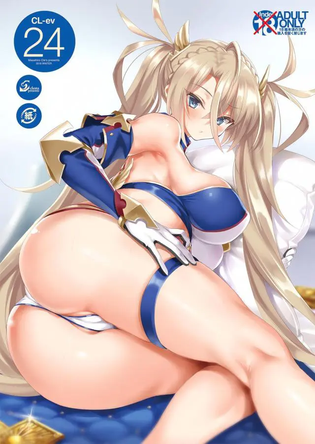 水着姿のかわいい巨乳サーヴァントたちのエッチなフルカラーイラスト集！【Fate/Grand Order・エロ同人誌】