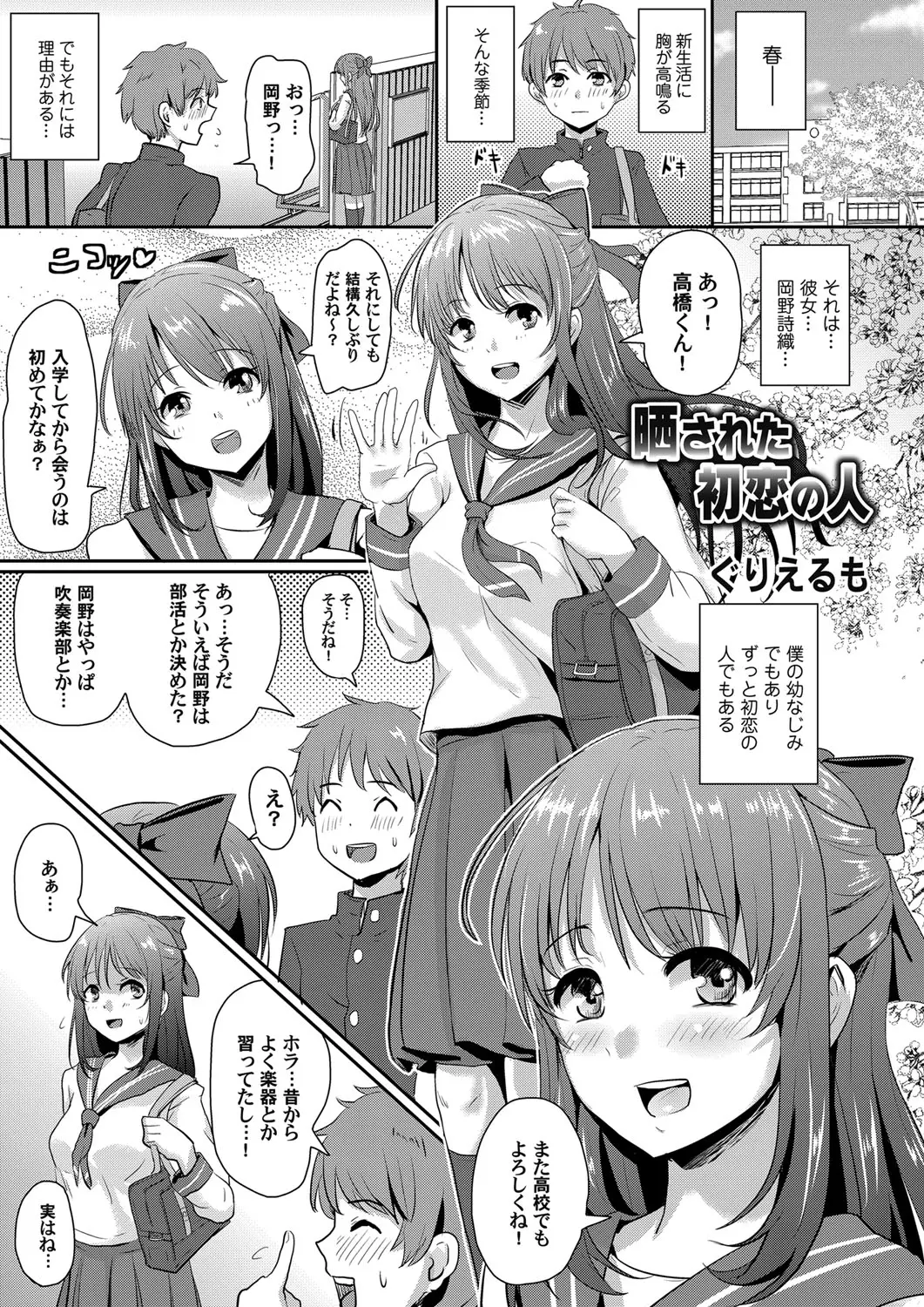 初恋相手の美少女幼なじみにいつのまにか彼氏ができていてショックを受けたが、その男が裏でハメ撮り画像をさらしている鬼畜男で別れたほうがいいと言うが先輩はそんな人じゃないと激怒され、結局処女を奪われハメ撮りされ捨てられてみんなのおかずになってしまう幼なじみ！